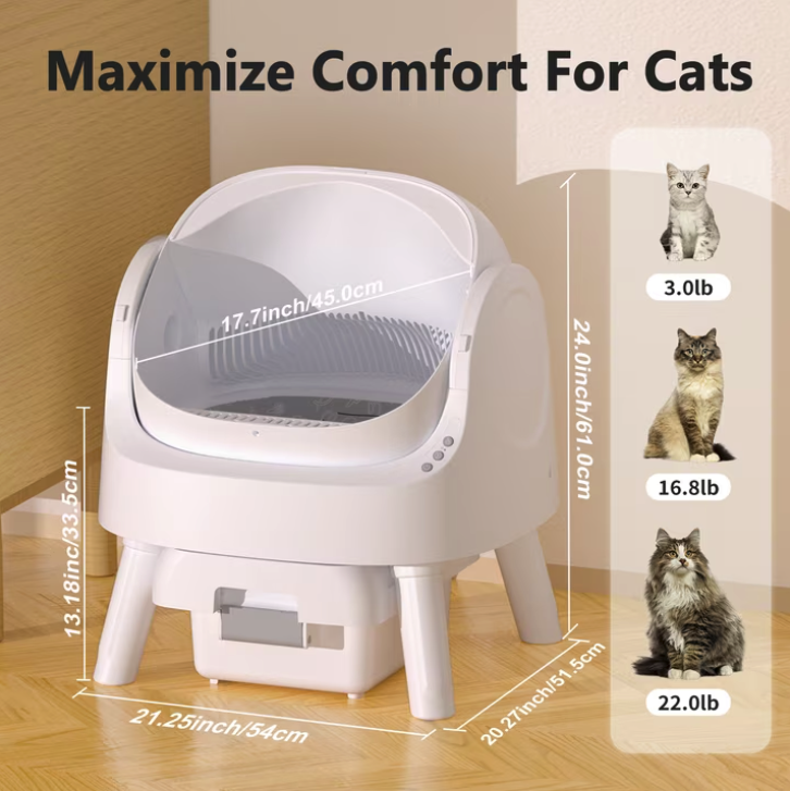 Arenero Automático Para Gatos